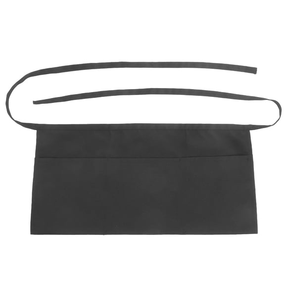 OUNONA  Aprons for Servers Catering Pockets Kitchen Women Mother Father Black