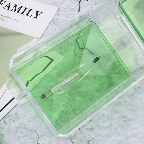 OUNONA Aquarium Breeding Tank for Home Use with Transparent Acrylic and Isolated Rooms Green