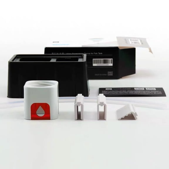 OUNONA Red Aquarium Water Level Controller with Automatic Replenishment for Fish Maintenance and Water Management