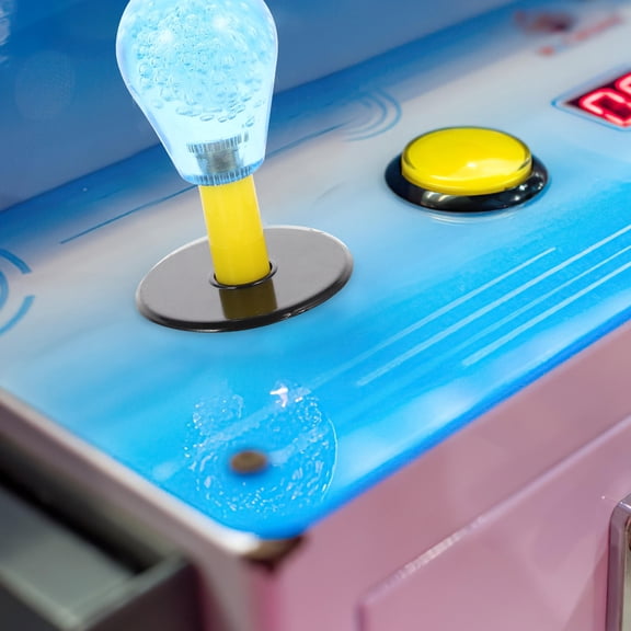 OUNONA Arcade Joystick Kit Durable Plastic Game Stick with Vibration and Micro Circuit Board for Game Simulators