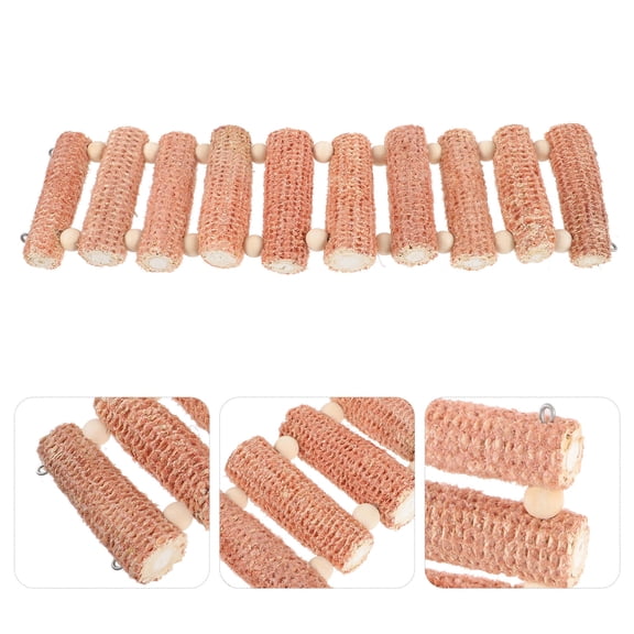 OUNONA  Arch Bridge Toys Hamster Climbing Ladder Chinchilla Travel