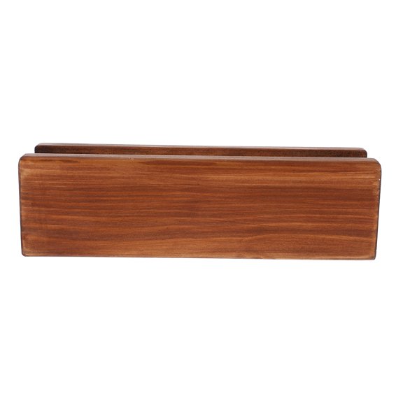 OUNONA Art Display Stand Wood Mirror Holder with Simple Slot Design and Comfortable Touch