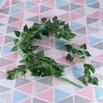 thumbnail image 1 of Tineasur Artificial Scindapsus Vine Green Leaves for Home Decor Fade Resistant Material, 1 of 6