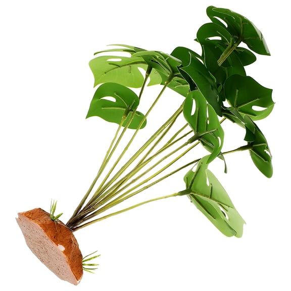 OUNONA Artificial Plants for Decor Outdoor Tortoise Cage Decoration