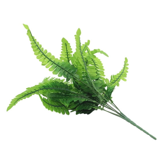OUNONA Lifelike Simulated Fern Fake Greenery with Trunk for Realistic Plant Display