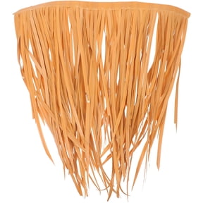 OUNONA Artificial Thatch Panel Simulation Straw Roof Hay Thatched Garden