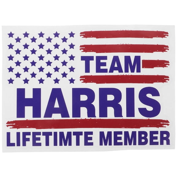 OUNONA Assorted Color Stylish American Car Decal for Decoration Paper Sticker Easy Application 4.5 x 6.5 Inches