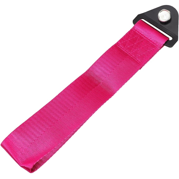 OUNONA Lightweight Purple Car Tow Strap Decorative Trailer and Bumper Accessory