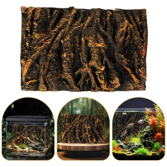 OUNONA Background Tree Root Decorative Panel Baby 45.00X30.00X4.50CM