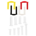 thumbnail image 1 of OUNONA Badminton Racket String Protector Set with Transparent PU Grommets for Racket Maintenance, 1 of 8