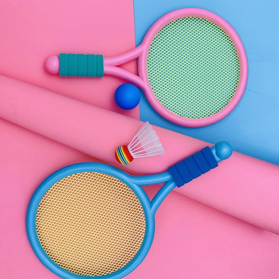 OUNONA Badminton Racket Toys Judgment Development Parent-child Activity Toddler