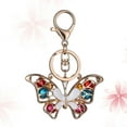 thumbnail image 1 of Key Ring with Rhinestone and Alloy for Decoration Multi Color Perfect for Bag Car Key 1pc, 1 of 8