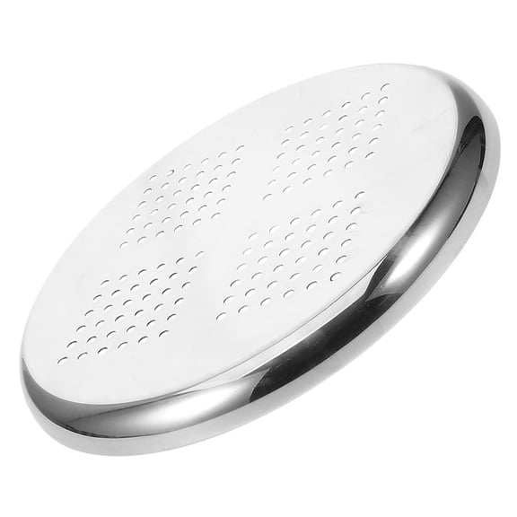 OUNONA Bar Stool Seat Part Stainless Steel Stools Seat Replacement Round Stool Pad Replacement