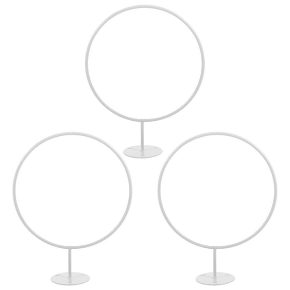 OUNONA 3pcs Iron Wall-mounted Basketball Display Shelf for Supermarkets Sports Balls for Fan Gear