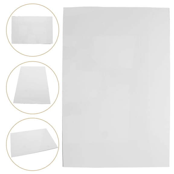 OUNONA Bass Pickguard Blank Material Blank Panel PVC DIY Projects 1Set