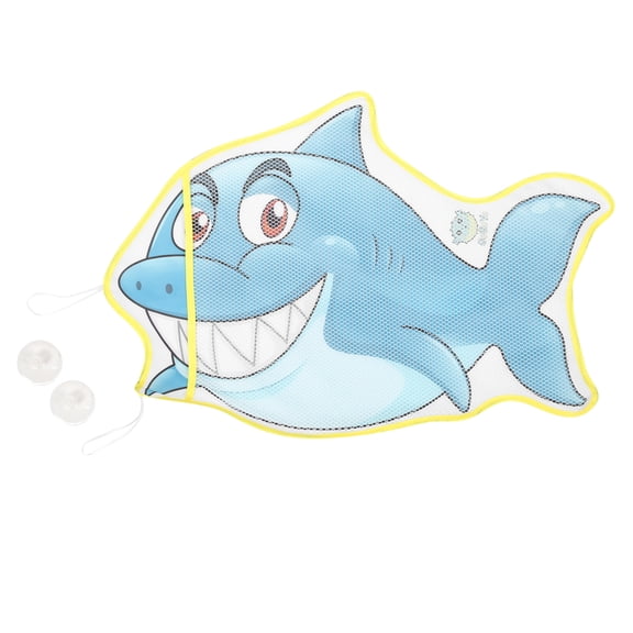 OUNONA Bathroom Bathtub Toy Organizer Hanging Mesh Storage Bag with Cup for Kids Bath Toy Storage and Plaything Holder