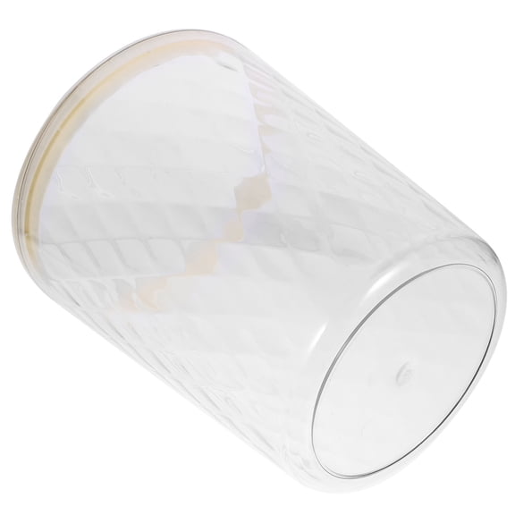 OUNONA Bathroom Trash Can Bedroom Simple Garbage Cans Office White