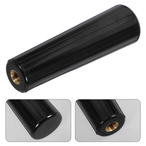 FOLOYORI Replacement Barbecue Handle with High-Temperature Resistant Black Bakelite, Grill Accessory 1 Pack