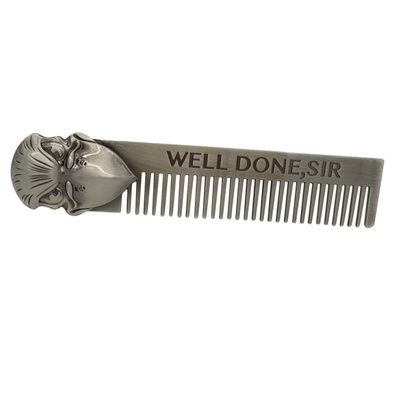 OUNONA Professional Stainless Steel Hair Comb for Healthy Hair Care and Easy Styling