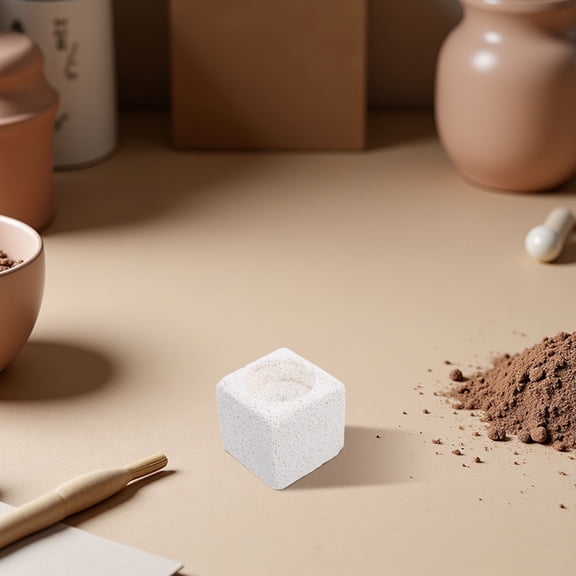 OUNONA Beige Ceramic Kiln Stopper for Pottery with High Temperature Resistance and Durable Wear Resistant Material