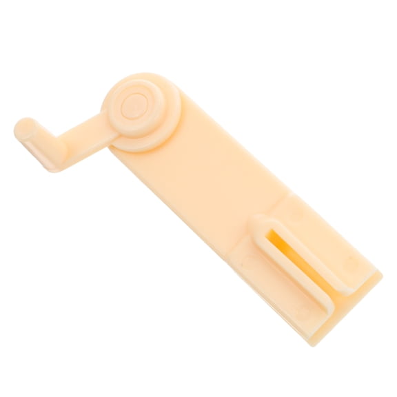 OUNONA Compact Plastic Yarn Winder for , Travel Crafting, Knitting, Crochet, and Organization Tool