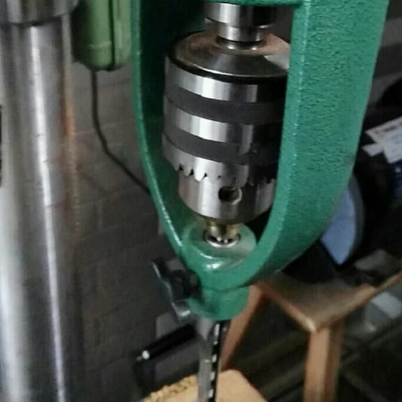 OUNONA Iron Mortise Machine Converter Attachment Bench Drill Tenon Conversion Tool for Woodworking Accessories