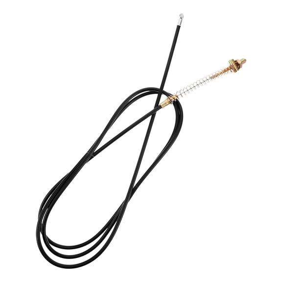 OUNONA Bicycle Rear Brake Cable Black Steel Wire with Protective Coating for Long Life