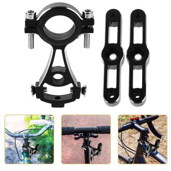 OUNONA Bicycle Water Bottle Cage Holder Mount Adjustable Bike Cup Holder for Handlebar Aluminum Alloy Bicycle Handlebar Cup Holder
