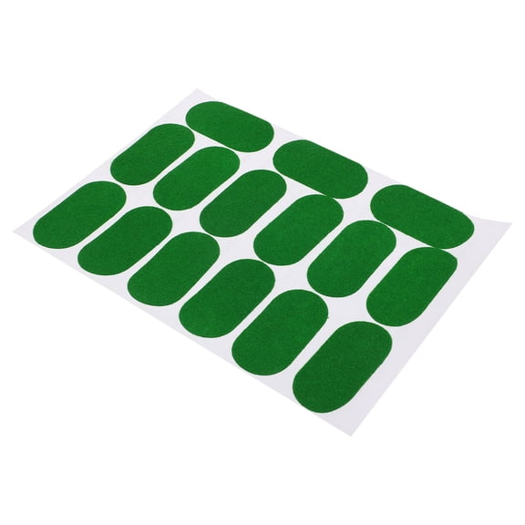 OUNONA Billiard Table Marker Patch in Green for Pool Cloth Repair and Precise Position Marking