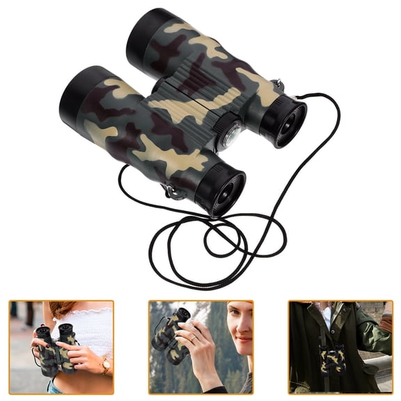 OUNONA  Binoculars Compact High Power Light Weight Pocket Telescope Travel