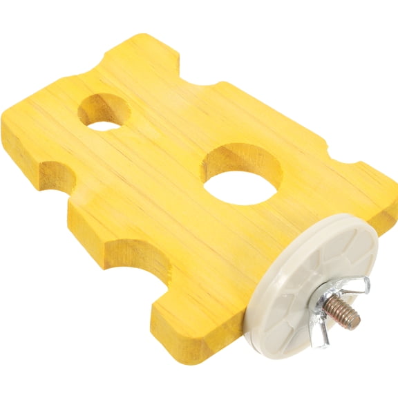 OUNONA Bird Playground Platform Bird Stand Parrot Stand Toy 9.5x8x1.2cn