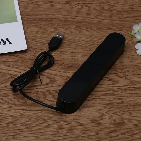 OUNONA Black 8in1 USB for Data Transfer with Perfect Compatibility Lightweight Design Fits Laptops 8 Ports