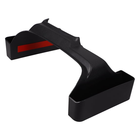 OUNONA Black Car Organizer Storage Center Console Box PP Material Armrest Storage Solution