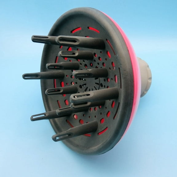 OUNONA Black Hair Curl Diffuser, Styling Attachment for Curling and Volumizing Hair, 1 Piece
