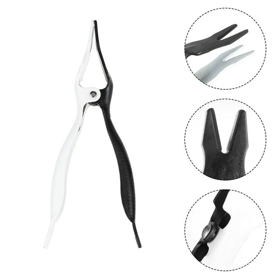 OUNONA Black Hose Separator Pliers for Quick Hose Removal on Tanks Radiators and Pumps