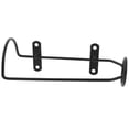 thumbnail image 1 of OUNONA Black Metal Wine Bottle Holder Wall Mount Rack with Screws for Easy Installation and Secure Storage, 1 of 8