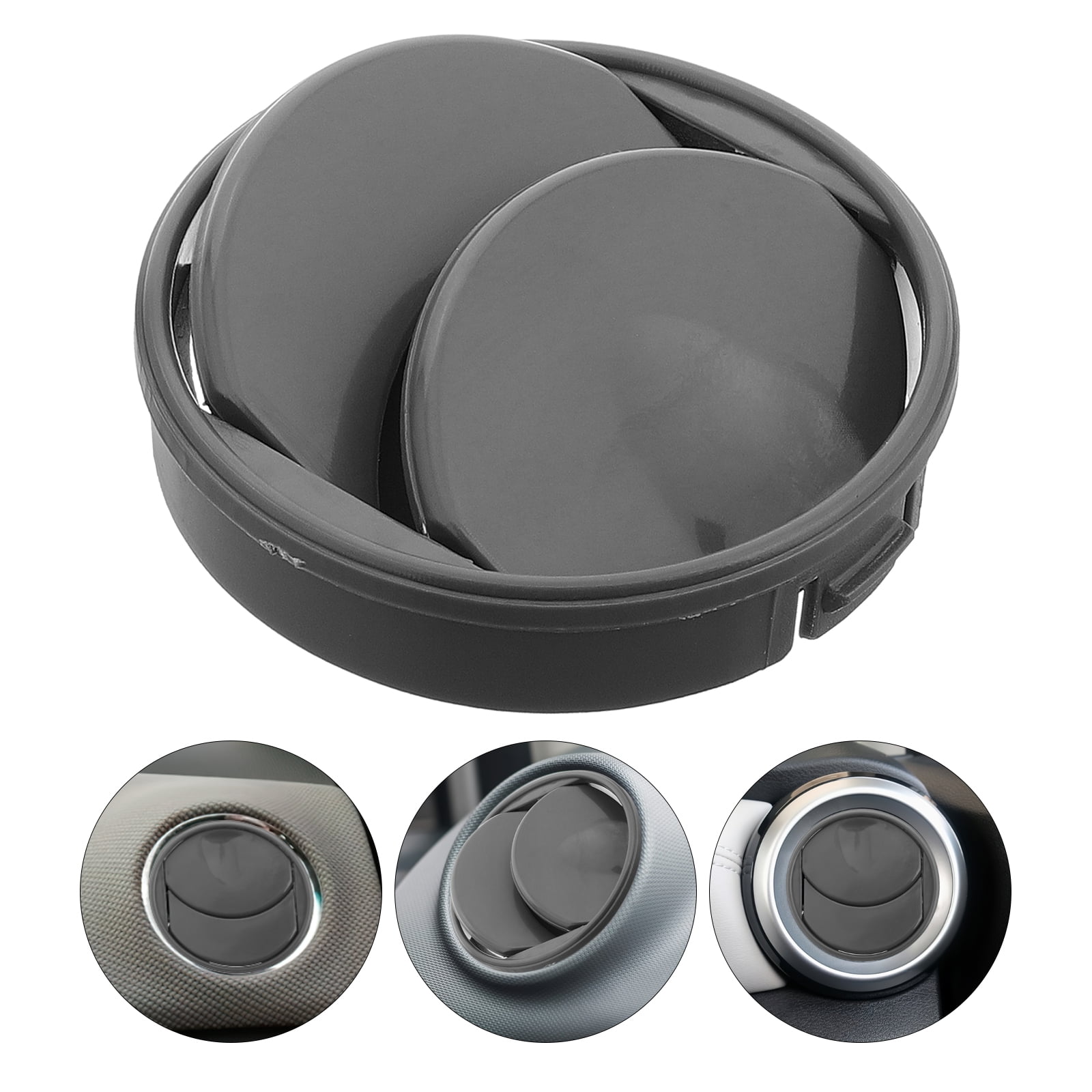 OUNONA Black Plastic Adjustable Air Conditioning Vent Outlet For Rv Bus ...