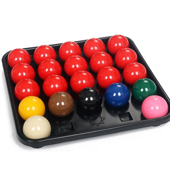 WEAVILUX Snooker Ball Tray Plastic Carrying Balls Club 1Pack
