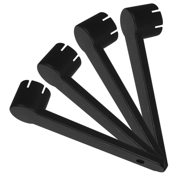 OUNONA 4-Piece Boat Valve Wrench Set Plastic Tool for Inflatable Boats and Equipment Accessories