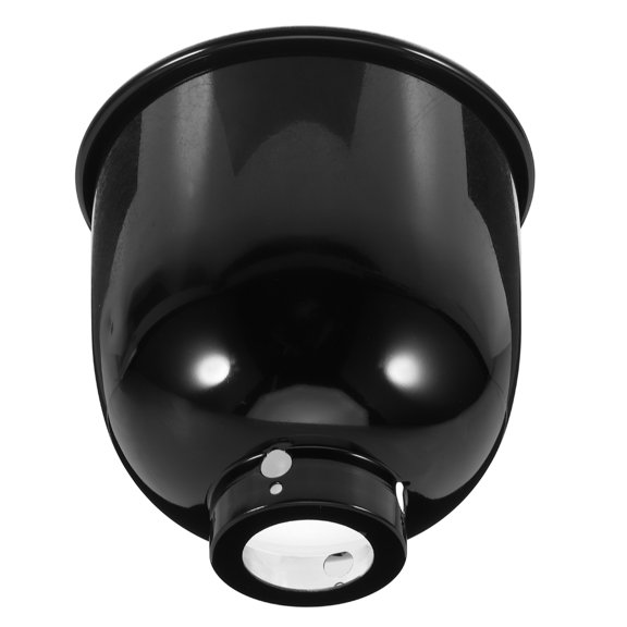 OUNONA Black Reptile Heat Lamp Enclosure with Adjustable Stand and Anti Scald Protective Cover