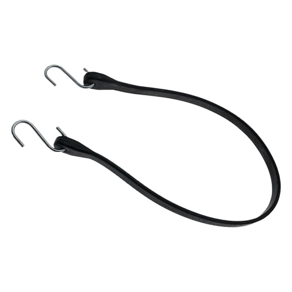 OUNONA Rubber Elastic Bungee Cord Tie Down Straps 1 Set for Truck Drivers Secure Cargo and Load