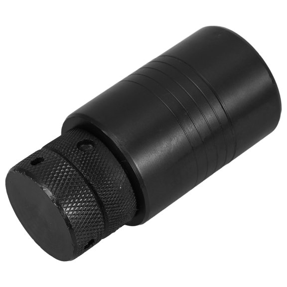 OUNONA Black Steel Machinist Jack Screw Block for Precise Heavy Duty Lifting Support