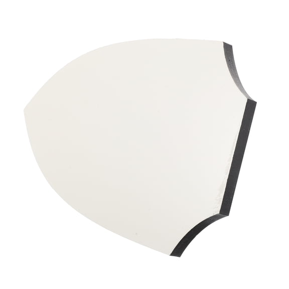 Tineasur Sublimation Ornament Blanks Sublimation Shield White Density Board 1Pack