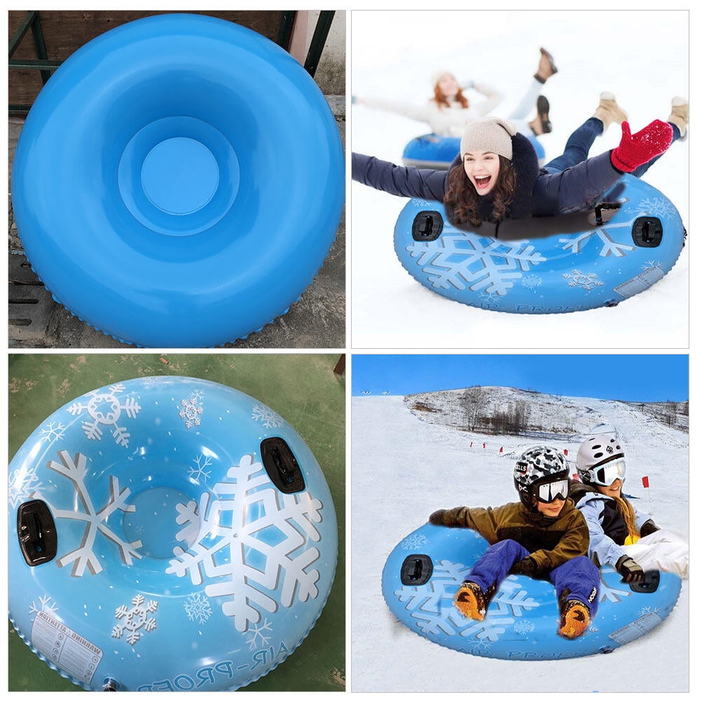 DRAFIDEEP Tube Inflatable Heavy Duty Sledding All Ages 1Pack 47x47in