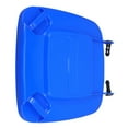 thumbnail image 1 of OUNONA  Blue Wheelie Bin Lid Replacement Can Recycling Large Garbage Trash Office, 1 of 8