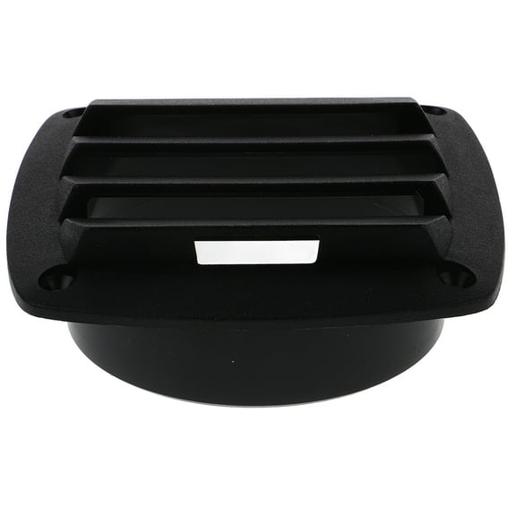 OUNONA Boat Air Vent - Nylon Marine Vent Louvered Flush Plastic Thru Vent, Marine for Boats, Caravans, and Trailers