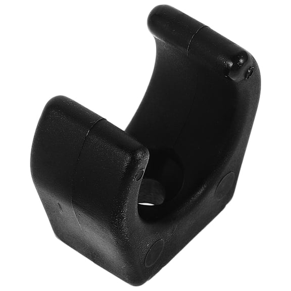 OUNONA Boat Clamps Marine Pipe Clamp Nylon Black Compression Resistance Household 1Pcs