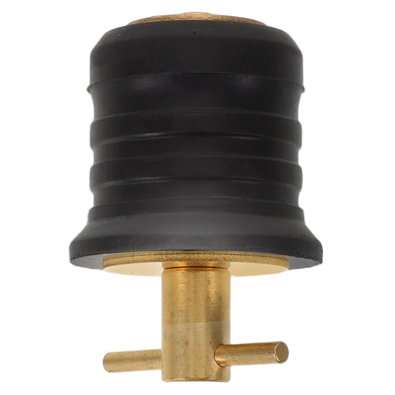 OUNONA Heavy Duty Brass Boat Drain Plug with T Handle Adapter Kit for Marine and Boating Accessories