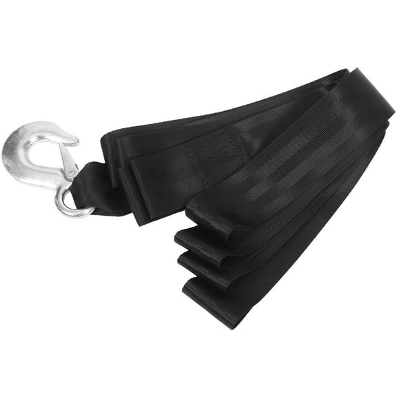 OUNONA Boat Trailer Winch Strap Tow Strap Towing Rope Heavy Duty Car Tow Strap Pull Strap 4 Meter