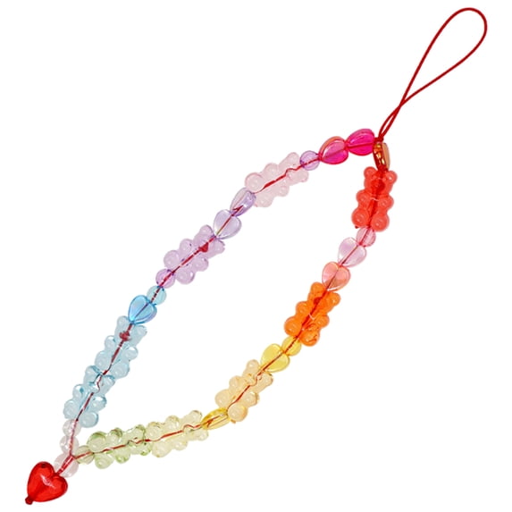 OUNONA Bohemia Style Chain DIY Hanging Chain -lost Bear Beads Chain